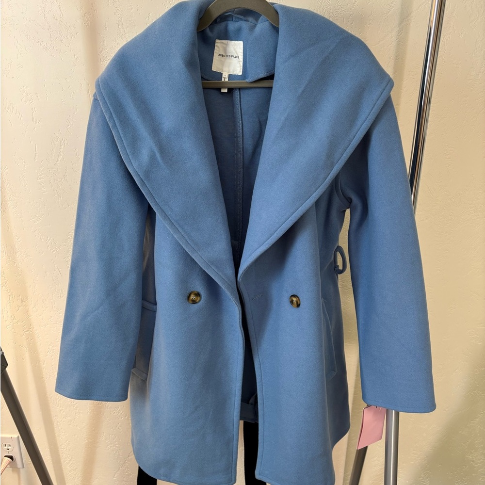 Blue Women's Coat